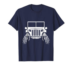 tdlapparel Jeep Halloween Funny T-Shirt T-Shirt - TDL-APPAREL