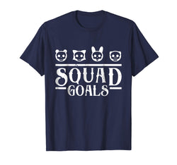 tdlapparel Funny Monsters Squad Goals T-shirt