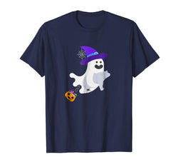 tdlapparel Witch Ghost Carrying Polar Bear Shirts Funny Halloween Gifts