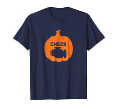 tdlapparel Halloween Check Engine Light Funny Jeep Shirt T-Shirt - TDL-APPAREL