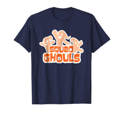 tdlapparel Funny Halloween Shirt Squad Ghouls Scary Ghoat Friends T-Shirt - TDL-APPAREL