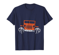 tdlapparel Jeep Halloween Funny T-Shirt T-Shirt - TDL-APPAREL