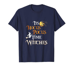 tdlapparel It's Just A Bunch Of Hocus Pocus Halloween T-Shirt T-Shirt - TDL-APPAREL