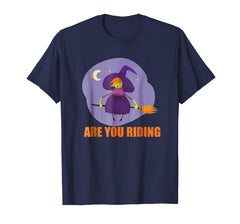 tdlapparel Halloween Are you Riding kids shirt Funny Halloween Ride te T-Shirt - TDL-APPAREL