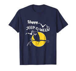 tdlapparel Happy Halloween Jeep Shirt Funny Gift Mens/Women/Kids Tee