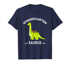 tdlapparel Kindergarten Saurus Dinosaur T Shirt T-Shirt - TDL-APPAREL