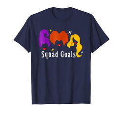 tdlapparel Squad Goals Witch Hocus Pocus Halloween Fall shirt
