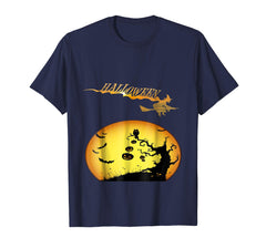 tdlapparel Happy Halloween Jeep Gifts Shirt for men woman T-Shirt - TDL-APPAREL