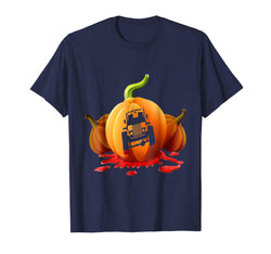 tdlapparel Halloween Jeep Pumpkin Carving T Shirt