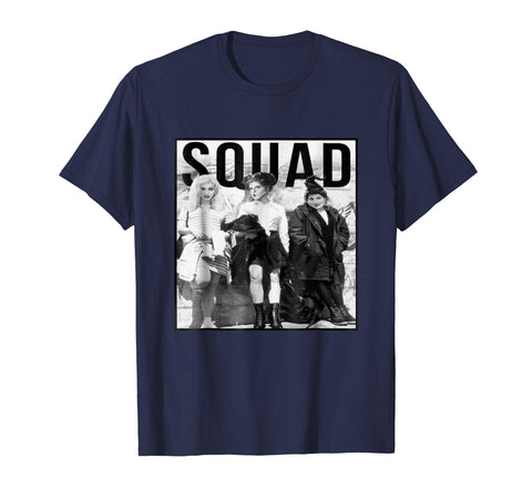 tdlapparel Squad hocus pocus halloween squad orange T-Shirt Short Sleeves Men / Navy / S T-Shirt - TDL-APPAREL