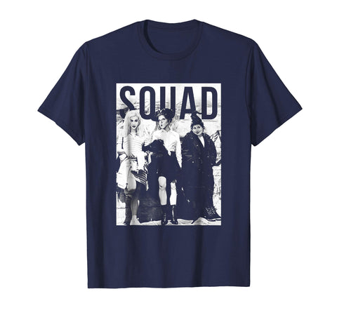 tdlapparel Hocus Pocus Squad Funny Halloween Gift Shirt Short Sleeves Men / Navy / S T-Shirt - TDL-APPAREL