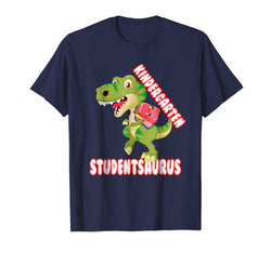 tdlapparel Kindergarten Dinosaur T Rex Back to School Shirt kid