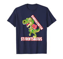 tdlapparel Kindergarten Dinosaur T Rex Back to School Shirt kid T-Shirt - TDL-APPAREL