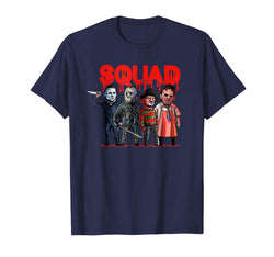 tdlapparel Halloween Squad Horror T-Shirt