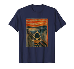 tdlapparel Peanuts Charlie Scream Artsy T-Shirt T-Shirt - TDL-APPAREL