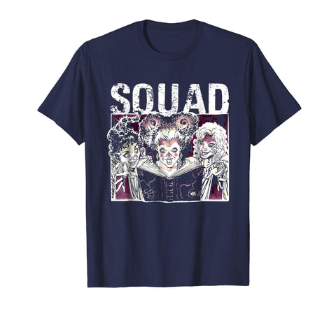 tdlapparel Hocus pocus Squad The craft Halloween orange Tshirt Short Sleeves Men / Navy / S T-Shirt - TDL-APPAREL