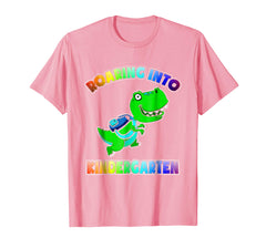 tdlapparel ROARING INTO KINDERGARTEN BABY BACK TO SCHOOL T-SHIRT T-Shirt - TDL-APPAREL