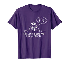tdlapparel Funny Halloween Nurse You Can't Scare Me I'm a Nurse Tshirt T-Shirt - TDL-APPAREL