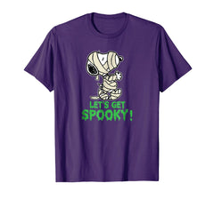tdlapparel Peanuts Snoopy Let's Get Spooky T-Shirt T-Shirt - TDL-APPAREL