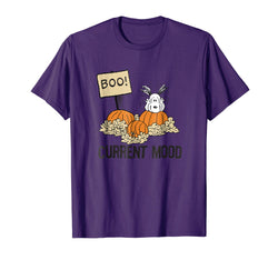 tdlapparel Peanuts Halloween Snoopy Current Mood T-Shirt