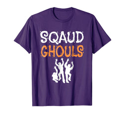 tdlapparel Halloween Squad Ghouls Boo Funny T Shirt