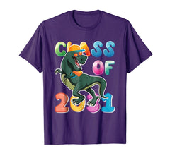 tdlapparel Class Of 2031 Grow With Me Shirt Kindergarten Dinosaur T Rex T-Shirt - TDL-APPAREL