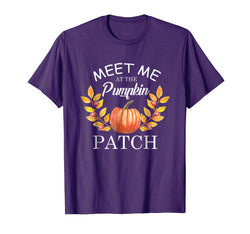 tdlapparel Halloween Funny Meet Me At The Pumpkin Patch T-shirt