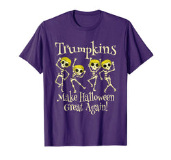 tdlapparel TRUMPKINS Shirt Skeletons Making Halloween Great Again Gift