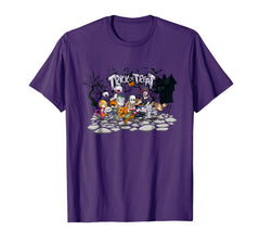 tdlapparel Trick or Treat Halloween Squad T-Shirt Ghosts Vampires Gouls T-Shirt - TDL-APPAREL