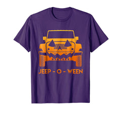 tdlapparel Jeep-O-Ween Pumpkin Jack O Larten T-Shirt T-Shirt - TDL-APPAREL