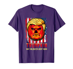 tdlapparel Halloween Trumpkin Funny T Shirt - Men & Women.
