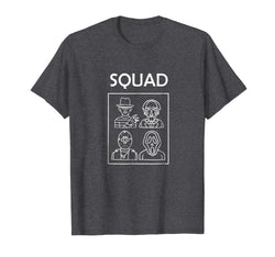 tdlapparel Squad Horror Jason Michael Squad T-Shirt Halloween 2018