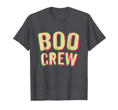tdlapparel Funny Halloween Shirt Boo Crew Halloween Party Squad Shirt T-Shirt - TDL-APPAREL
