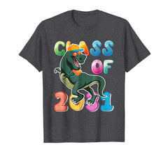tdlapparel Class Of 2031 Grow With Me Shirt Kindergarten Dinosaur T Rex T-Shirt - TDL-APPAREL