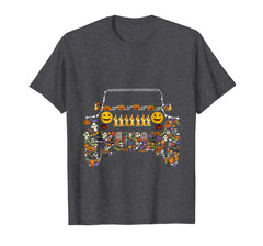 tdlapparel Jeep Halloween Funny T-Shirt T-Shirt - TDL-APPAREL