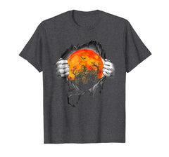 tdlapparel Jeep Halloween Costume- Brooms Are For Amateurs T-Shirt - TDL-APPAREL