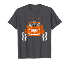 tdlapparel Sanderson Sister Hocus Pocus Driving Jeep Halloween Shirt T-Shirt - TDL-APPAREL