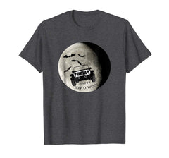 tdlapparel HAPPY JEEP O WEEN T SHIRT HALLOWEEN T-Shirt - TDL-APPAREL
