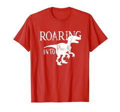 tdlapparel Roaring into Pre-K Dinosaur Dino Shirt for Kids Boys Girls T-Shirt - TDL-APPAREL