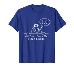 tdlapparel Funny Halloween Nurse You Can't Scare Me I'm a Nurse Tshirt T-Shirt - TDL-APPAREL