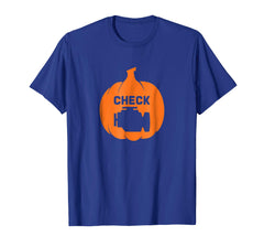 tdlapparel Halloween Check Engine Light Funny Jeep Shirt T-Shirt - TDL-APPAREL