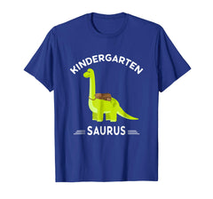 tdlapparel Kindergarten Saurus Dinosaur T Shirt T-Shirt - TDL-APPAREL