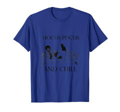 tdlapparel hocus squad pocus and chill halloween shirt T-Shirt - TDL-APPAREL