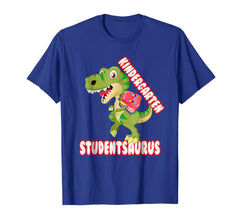 tdlapparel Kindergarten Dinosaur T Rex Back to School Shirt kid T-Shirt - TDL-APPAREL