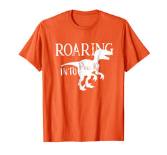 tdlapparel Roaring into Pre-K Dinosaur Dino Shirt for Kids Boys Girls T-Shirt - TDL-APPAREL