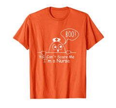tdlapparel Funny Halloween Nurse You Can't Scare Me I'm a Nurse Tshirt T-Shirt - TDL-APPAREL