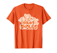 tdlapparel Funny Halloween Shirt Squad Ghouls Scary Ghoat Friends T-Shirt - TDL-APPAREL