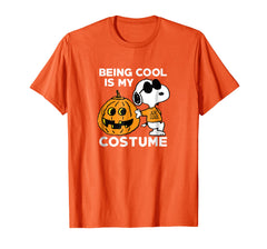 tdlapparel Peanuts Snoopy Cool Halloween Costume T-Shirt T-Shirt - TDL-APPAREL