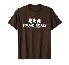 tdlapparel Funny Halloween Squad Goals T- Shirt T-Shirt - TDL-APPAREL