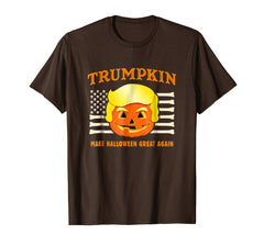 tdlapparel Trumpkin T-Shirt Funny Halloween T-Shirt - TDL-APPAREL